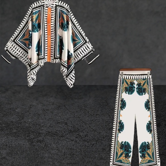 Boho two piece set . - Picture 4 of 5